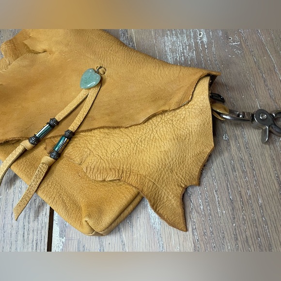 Handmade SUPER SOFT Genuine Leather Clip On Hip Bag Fanny Pack Western - Picture 3 of 11